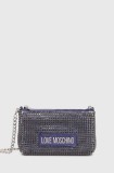 Love Moschino poseta culoarea albastru marin, JC4046PP1LLP100A