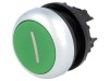 Comutator 22mm Verde cu Buton Fix 2 Pozitii