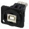 Conector {{Tip conector}}, colier (2 orificii), orificiu pentru &amp;#351;urub conic, pt. montare pe panou, CLIFF - CP30207N