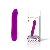 Mini vibrator din silicon, foarte subtire si cu 10 functii de vibratii si