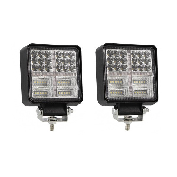 Set 2 x Proiectoare auto 58LED cu stroboscop, 160W/set, 10/30V