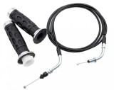 Mansoane Scuter GY6 4T + Cablu Acceleratie Scuter Chinezesc First Bike - Set Complet Acceleratie Moto