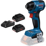 Bosch GDR 18V-220 C + ProCORE + GAL 18V-40 - Masina de insurubat cu impact 220 Nm M6-M16 + Set 2 acumulatori si incarcator Li-Ion 18 V 4 Ah