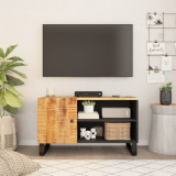 vidaXL Dulap TV 80x33x46 cm, lemn masiv de mango și lemn prelucrat
