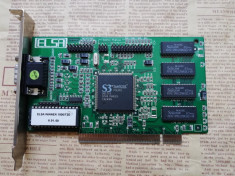 Placa video PCI colectie 2Mb Elsa Winner 1000 S3 Trio64V2/DX foto