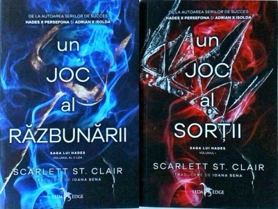 Scarlett St. Clair - Un joc al razbunarii. Un joc al sortii. Saga lui Hades, 2 foto