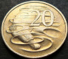 Moneda 20 CENTI - AUSTRALIA, anul 1978 * cod 2636, Australia si Oceania