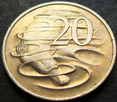 Moneda 20 CENTI - AUSTRALIA, anul 1978 * cod 2636 foto