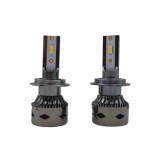 Set 2 Becuri LED H11 55W 5500 lumen-bec 6000k 12V CANBUS Cod: CHS-D8-H11 Automotive TrustedCars, Oem