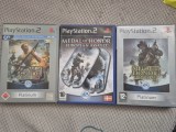 Joc 3 jocuri razboi shooter de colectie Medal of Honor European Assault complet in carcase originale cu manual pt ps2 playstation2 ps 2 original