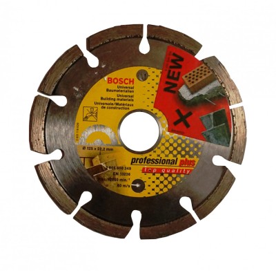 Bosch Disc diamantat pentru materiale constructii, 125mm ProAdvanced PowerfulTools foto