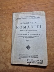 geografia romaniei - manual pentru clasa a 4-a secundara - harta romania mare - din anul 1935
