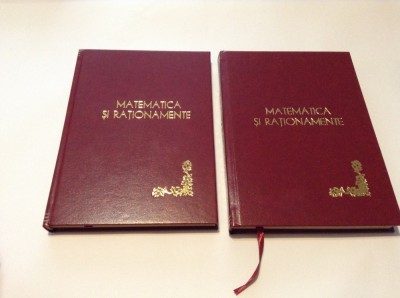 GEORGE POLYA MATEMATICA SI RATIONAMENTELE PLAUZIBILE-LEGATED E LUX 2 VOL-RF14/0 foto