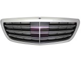 Grila masca fata fata MERCEDES Clasa S (W222), 08.2013-08.2017, type AMG; crom satinat; TUNING; fara Night Vision, pentru version cu 360grade camera,