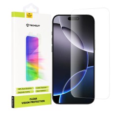 Folie sticla iPhone 16 Pro Max Techsuit Clear Vision Glass, transparenta foto
