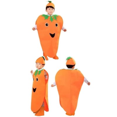 Costum fruct morcov, unisex, 3-8 ani foto