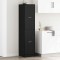 vidaXL Cabinet de Apotecă Stejar negru 40 x 41 x 174.5 cm