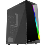 Carcasa Gaming Aerocool Shard RGB, Middle Tower, USB 3.0