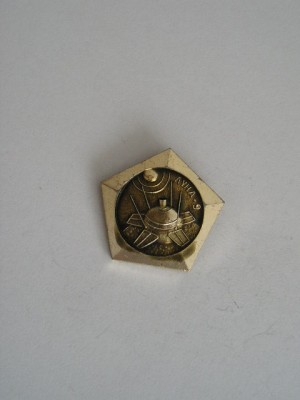 QW9 N8 19 - insigna - tematica cosmos - satelitul Luna 9 - fosta URSS foto