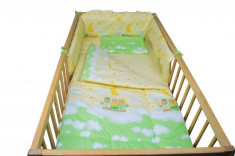 Aparatoare Laterala MyKids Teddy Norisori Verde 120x60 foto