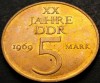 Moneda aniversara 5 MARCI / MARK - RD GERMANA (DDR), anul 1969 * cod 5210, Europa