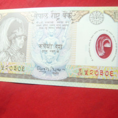 Bancnota 10 rupii Nepal 2002 ,cal.NC