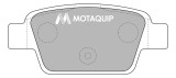 MOTAQUIP LVXL1037 set placute frana,frana disc