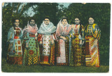 5048 - ETHNIC women, Romania - old postcard - used - 1928, Circulata, Printata