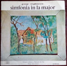 DISC LP VINYL: GEORGE STEPHANESCU - SIMFONIA IN LA MAJOR (STM-ECE 0816 / 1973) foto