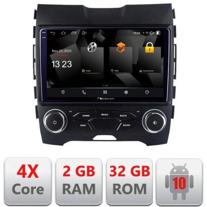 Navigatie Ford Edge 2015-2021 midline 5230-edge-mid Android Ecran 720P Quad Core 2+32 carplay android auto CarStore Technology