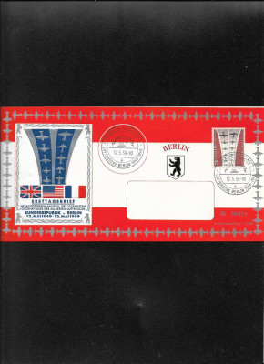 Germania FDC 1959 foto