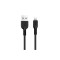 Cablu de date USB la IPHONE lightning HOCO Flash X20-Lungime 3 Metri-Culoare Negru