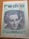 Revista radio tv 7 noiembrie 1968 cu programul din 10 -16 noiembrie 1968