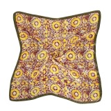 Esarfa patrata din satin Sunflower