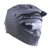 Casca moto modulara W-TEC Badalone 3 in 1 cu viziera si ECE 22.06