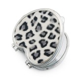 Oglinda dubla de poseta cu imprimeu animal