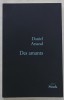 DES AMANTS par DANIEL ARSAND , roman , 2008