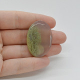 Cabochon agat moss indonezia 38x26x6mm c29