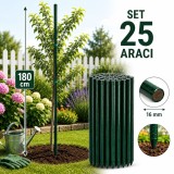 Araci plante - suport 180 cm, diametru 16 mm, set 25 bucati