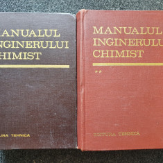 MANUALUL INGINERULUI CHIMIST (2 volume)