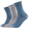 șosete Skechers 3PPK Mesh Ventilation Socks SK41040-5441 multicolor, 43-46