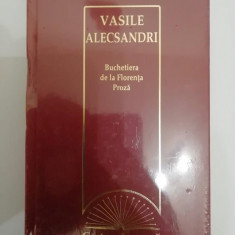 VASILE ALECSANDRI - BUCHETIERA DE LA FLORENTA