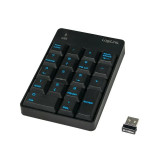 Cumpara ieftin TASTATURA numerica Logilink wireless 18 taste negru ID0120