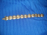Bratara veche dama aurie.metal auriu verigi articulare cu zale in forma de,,frunze,petale suprapuse,solzi.bijuterie vintage