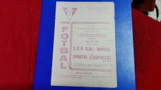 program CFR Cluj - Sportul Stud.