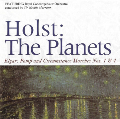 CD Holst / Elgar &amp;lrm;&amp;ndash; The Planets / Pomp &amp;amp; Circumstance Marches Nos. 1&amp;amp;4 ,original foto