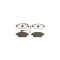 Placute frana FIAT STILO Multi Wagon 192 ATE 13046039832