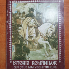 istoria romanilor din cele mai vechi timpuri pana la revolutia din 1821 - 1998