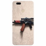 Husa silicon pentru Xiaomi Mi A1, AK Kalashnikov Gun Of Military