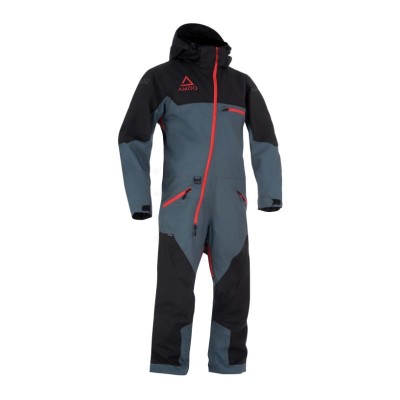 MBS Combinezon AMOQ Void Monosuit Dark gri/negru/rosu, M, Cod Produs: 645231401962DL foto